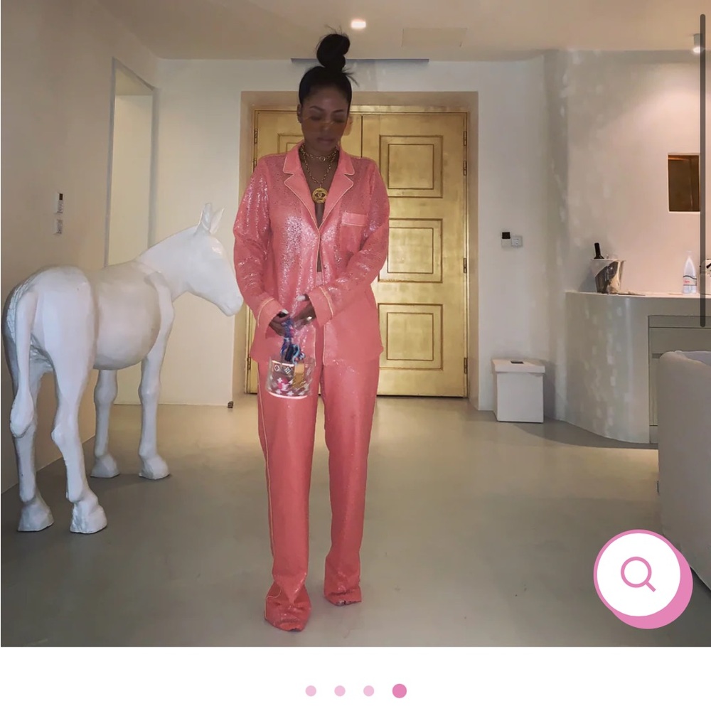 Elegant Coral Women's Jumpsuit